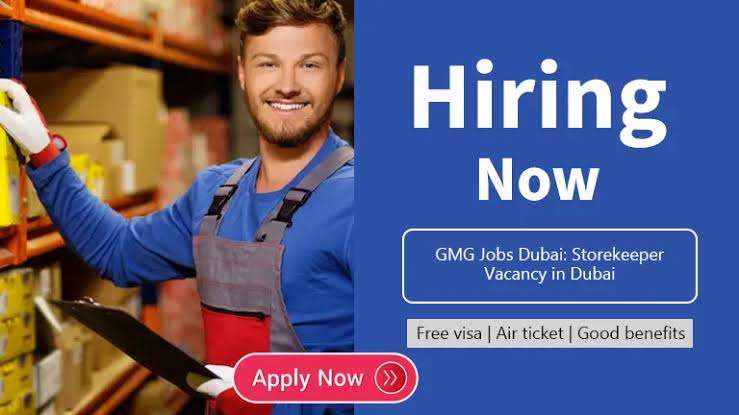 Storekeeper Jobs in Dubai